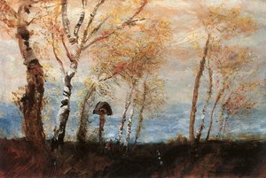 Sous la croix - Laszlo Mednyanszky